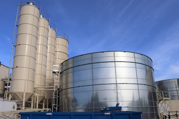 Chantier de prolongation de la ligne B du métro de Lyon dans la commune de Saint Genis Laval - le 27 octobre 2019