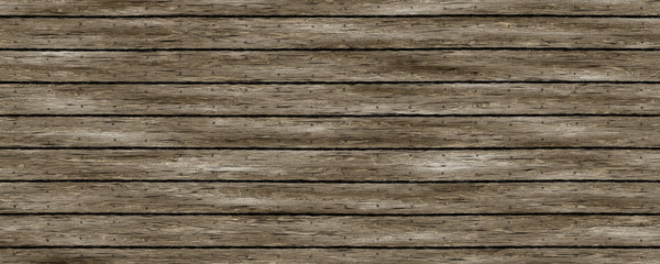 Weathered wood plank texture background with nails