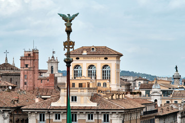 Fototapeta na wymiar Bonaparte Palace, Rome, Italy