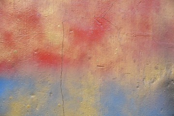 colorful abstract grunge wall background