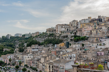 Fototapeta na wymiar City of Ragusa Sicily