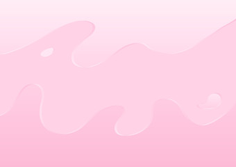 Pink pastels liquid flow fluid shapes modern concept background
