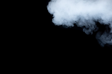 Smoke black and white & for background