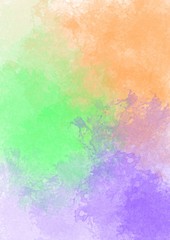 draw abstract background color spots