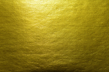 Gold yellow texture abstract wall background and gradients shadow shiny