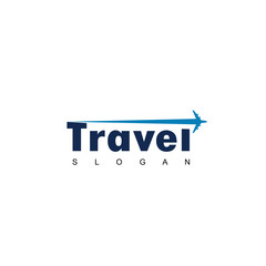 Travel Logo Design Vector