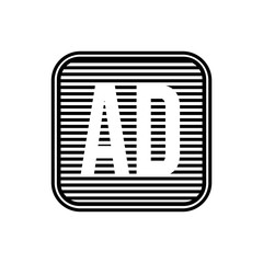 Initial Letter Logo AD Template Vector Design