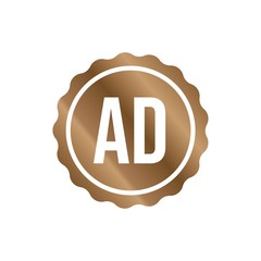 Initial Letter Logo AD Template Vector Design