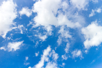 blue sky background with white clouds