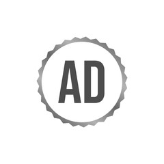 Initial Letter Logo AD Template Vector Design
