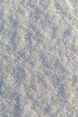 Nahaufnahme von Schnee und Eiskristallen