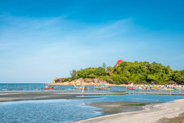seascape and blue sky