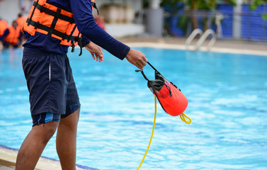 lifeguard training use throw bag