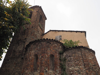 Fototapeta na wymiar Pieve San Pietro church in Settimo Torinese