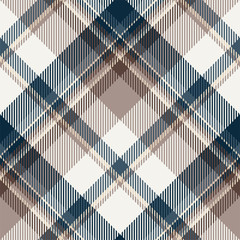 Tartan Schotland naadloze geruite patroon vector. Retro stof als achtergrond. Vintage check kleur vierkante geometrische textuur.
