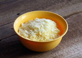 Lanolin, a grease from sheep wool