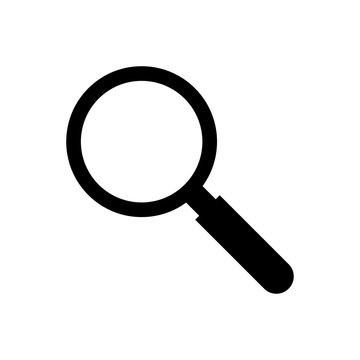 Magnifying Icon Vector Design Template