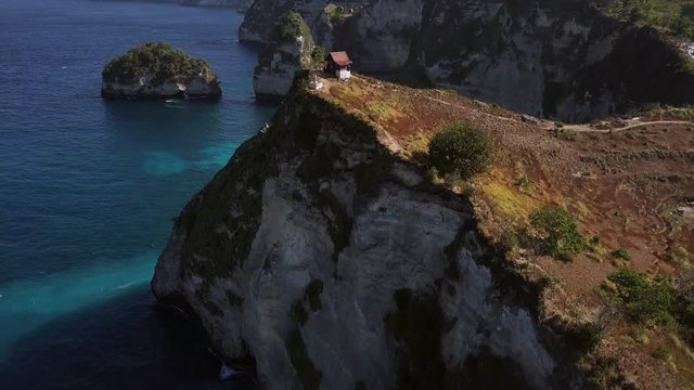 Small Wooden House on the Cliff