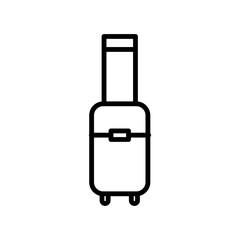 Travel Bag Icon Vector Design Template