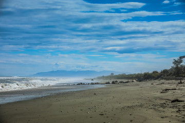 Meer Strand Küste in Neuseeland