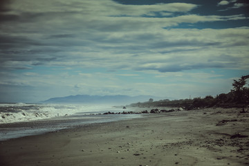 Meer Strand Küste in Neuseeland
