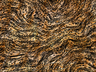 leopard skin and fur background