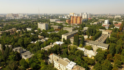 Fototapeta na wymiar Odessa aerial view. Aerial photography