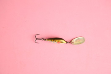 Saragossa Spain. September 18, 2019 fishing lures