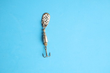 Saragossa Spain. September 18, 2019 fishing lures