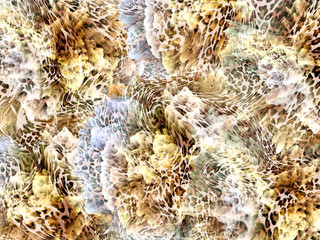 abstract floral pattern