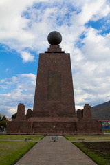 Mitad del mundo monument Ecuador