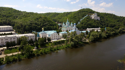 Fototapeta na wymiar Svyatogorsky monastery
