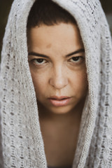 Obraz premium portrait of a beautiful young girl