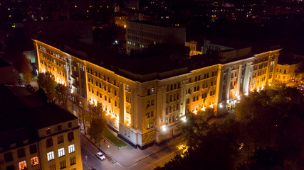 Fototapeta na wymiar Night Kharkov
