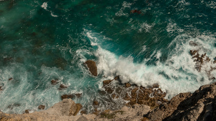 View from pointe des chateaux guadeloupe.