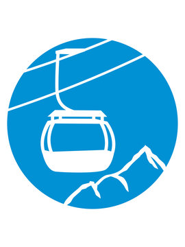 recommend clip art: kreis rund logo schwebebahn eine einzelne gondelbahn seilbahn gondel winter urlaub ferien sport ski fahren transport sessellift kalt schnee berge piste runter clipart design cool