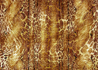 golden knitting texture