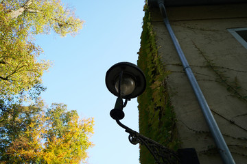 Old lamps along the way, which are still in operation today