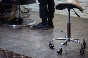 man in a chair
