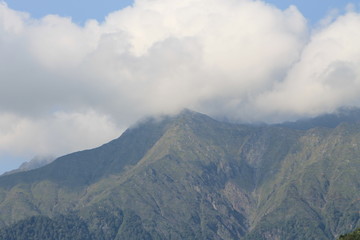 Fototapeta premium High mountains view