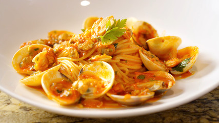 Delicious and healthy dishes of fresh vegetables