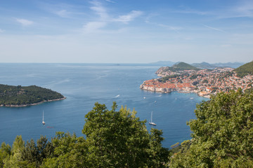 Fototapeta na wymiar Baie de Dubrovnik