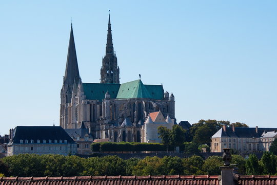Cathedral Notre-Dame de Chartres in Chartres, France
