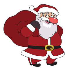 Santa Claus holiday character