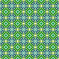 Chevron Geometric Hand Drawn Painted. 