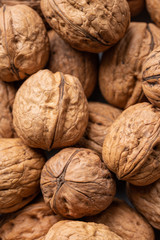 Walnuts under a beautiful light