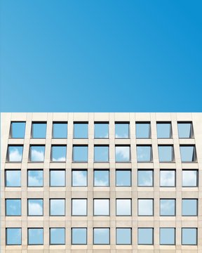 White concrete building