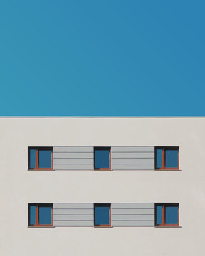 White concrete building