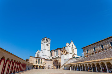 Fototapeta na wymiar Basilica dedicated to St. Francis