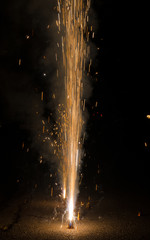 Diwali festival is celebrated with Firecrackers